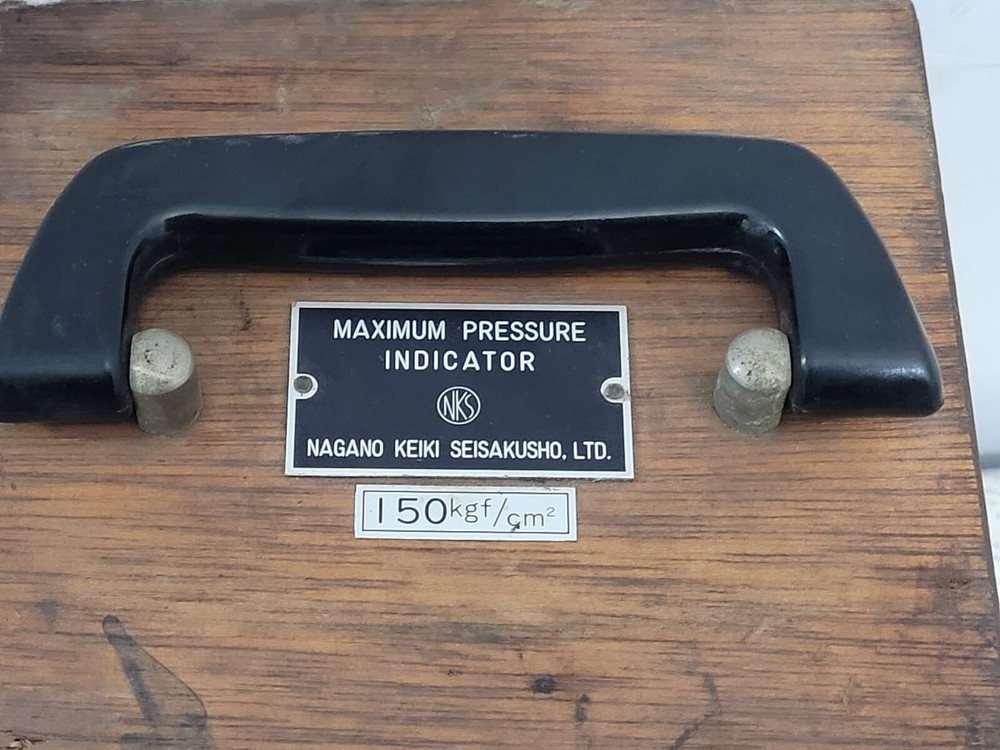 MAXIMUM PRESSURE INDICATOR NAGANO KEIKI 150KGF/CM2