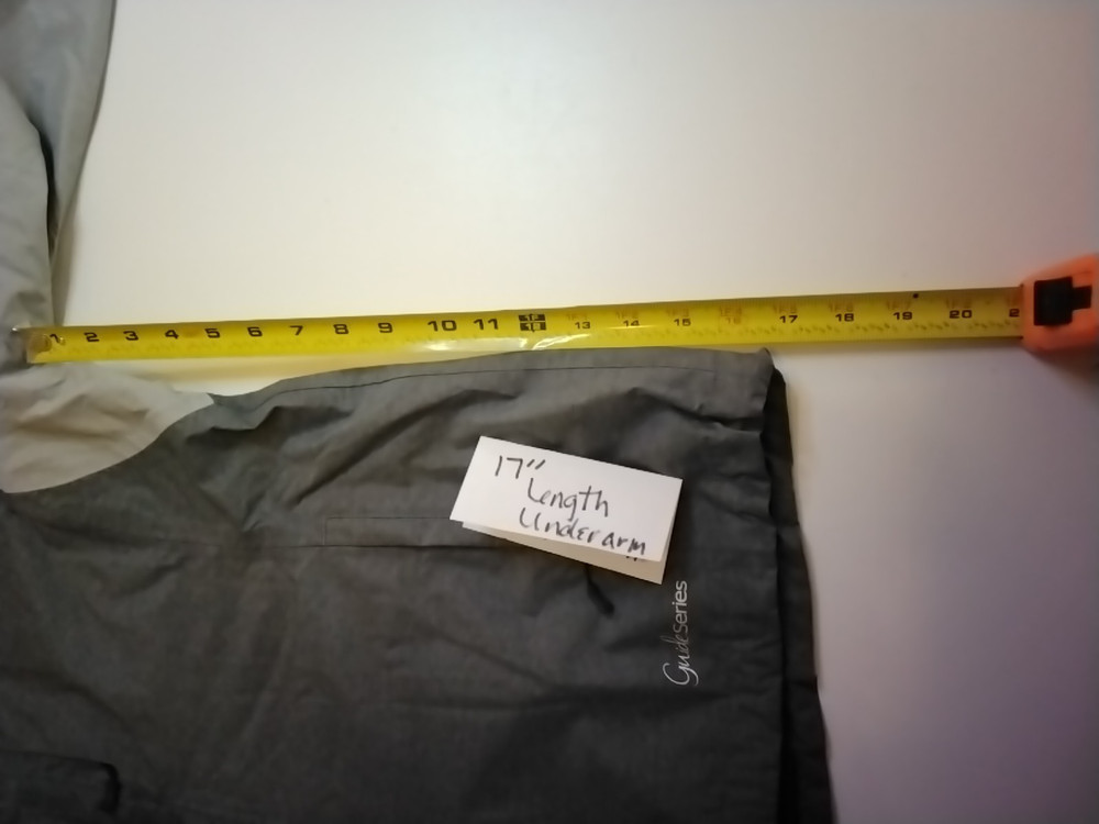 Guide Series Jacket Mens L Gander Mountain Waterproof Breathable Lined Packable