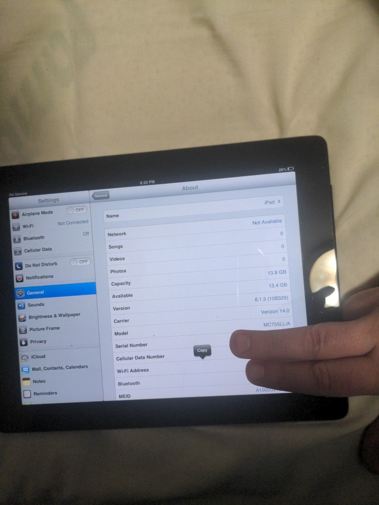 Ipad 2 Wifi 3g Cellular Version 16 Gig