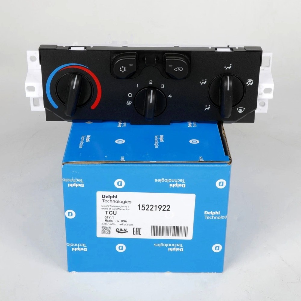 Delphi Heating/Air Conditioning Control Panel for 2004-2012  Chevy Colorado GMC
