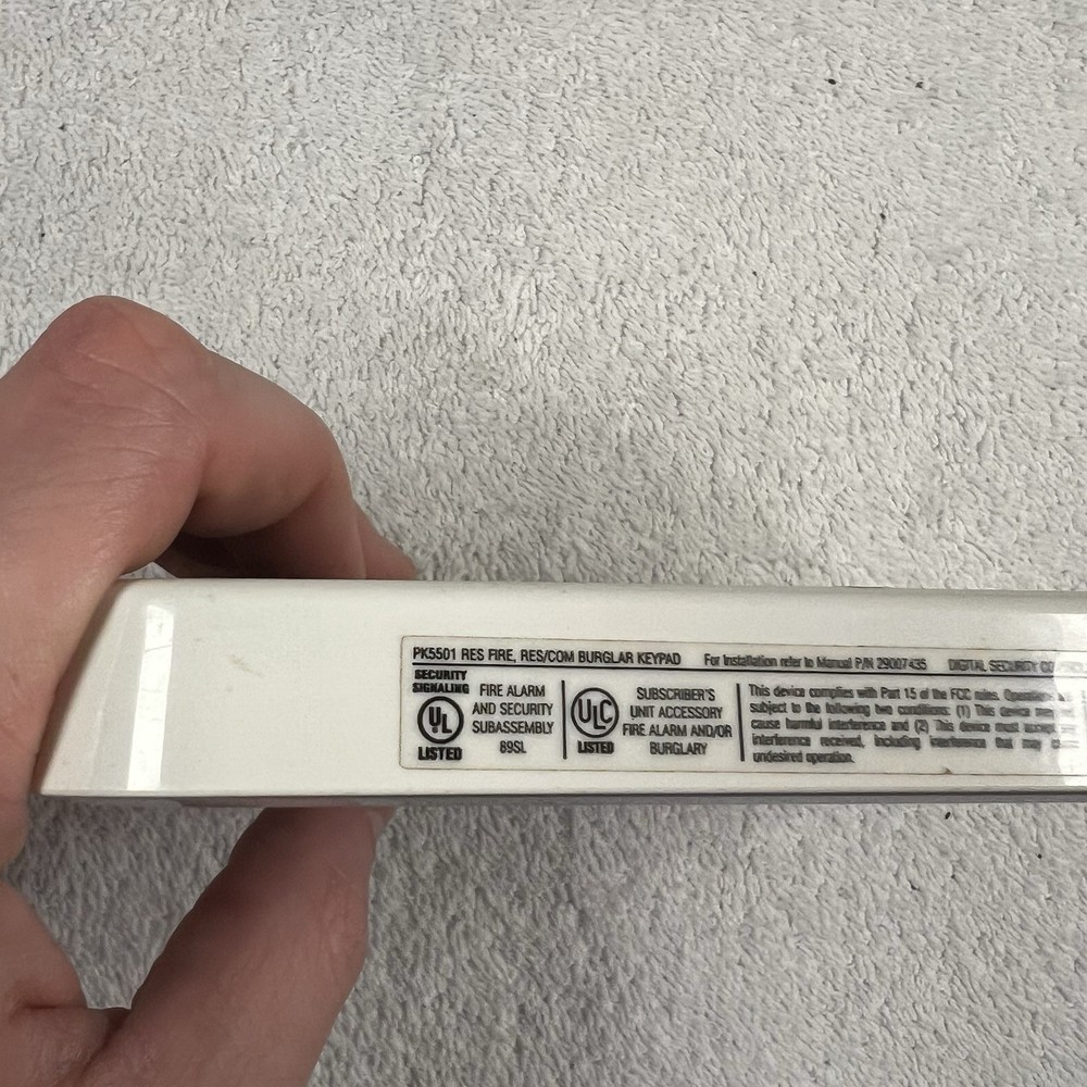 DSC Panel Pk5501 Keypad Alarm Panel