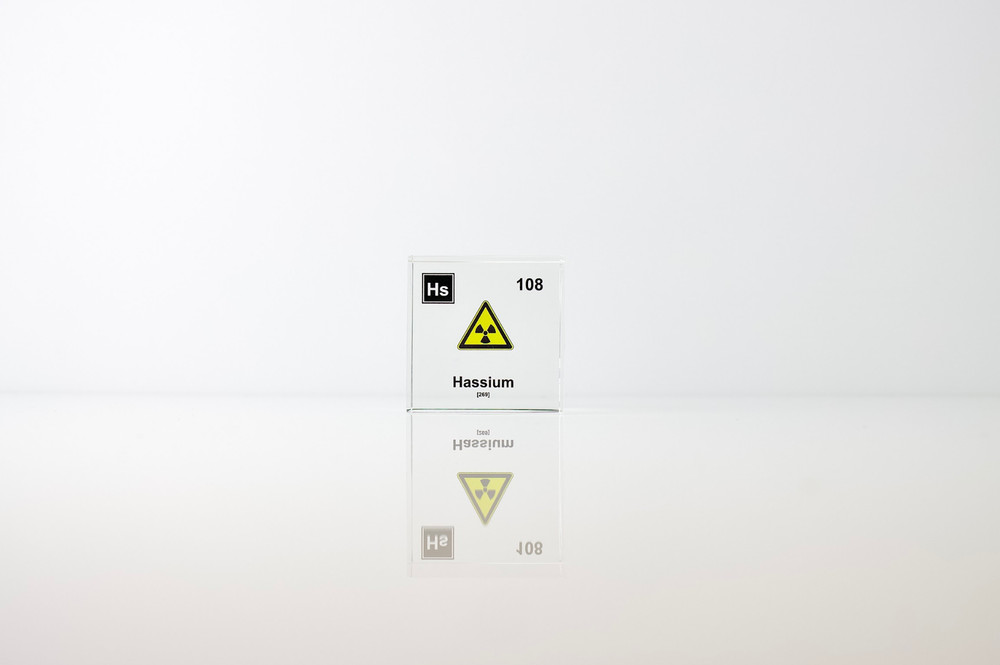 Hassium Element Cube