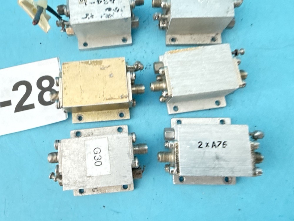 Lot of 6 RF Amplifiers | Microwave / RF Modules | SMA |