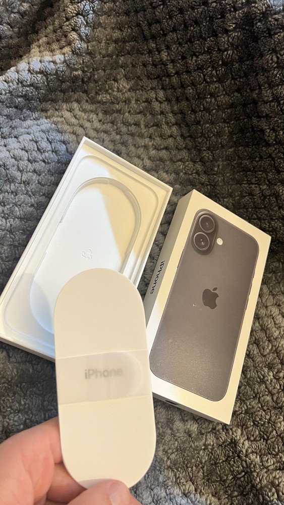 iPhone 16 black 128GB -empty box- No phone Box Only