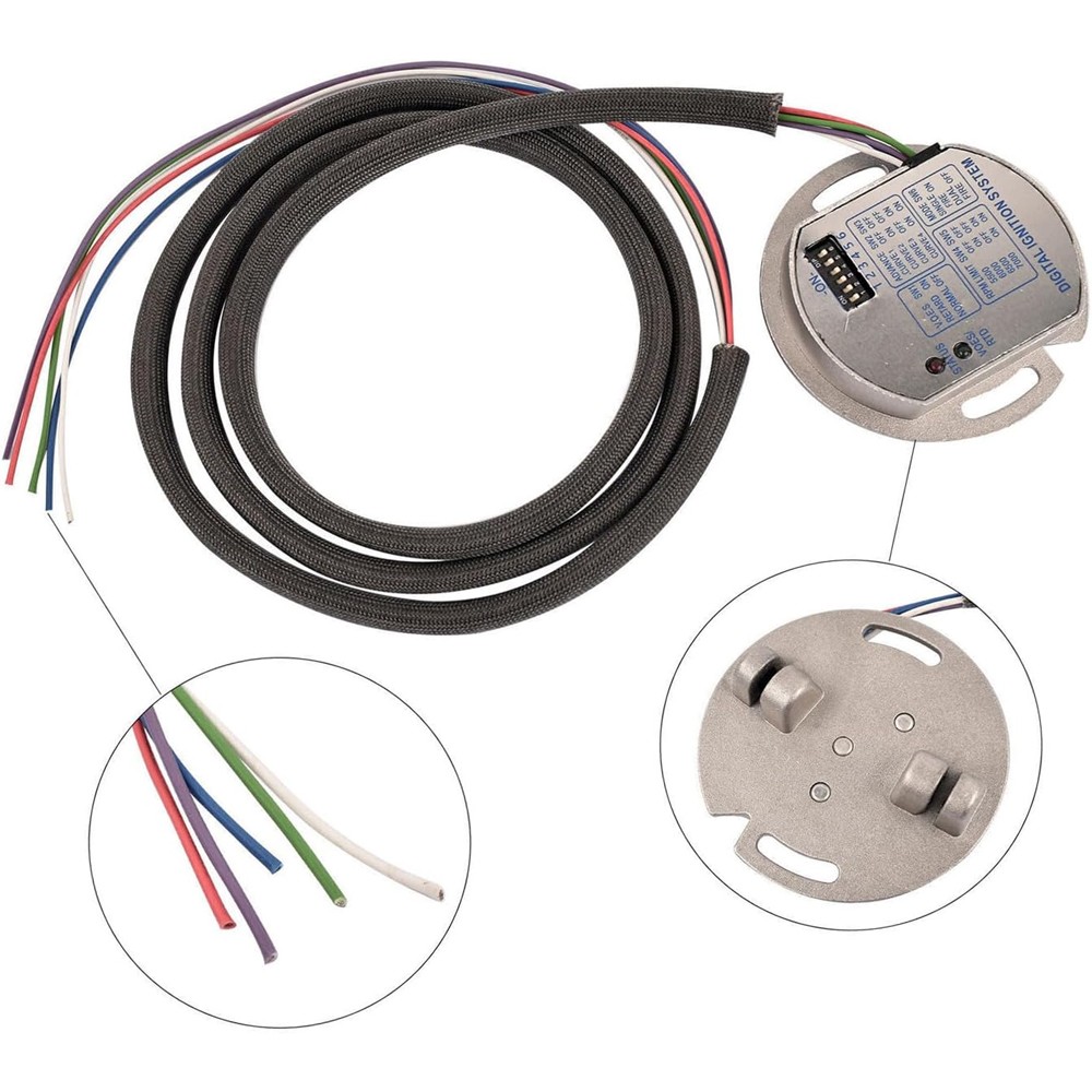 For Harley Dyna Programmable Single Fire 53-644 Electronic Ignition Module