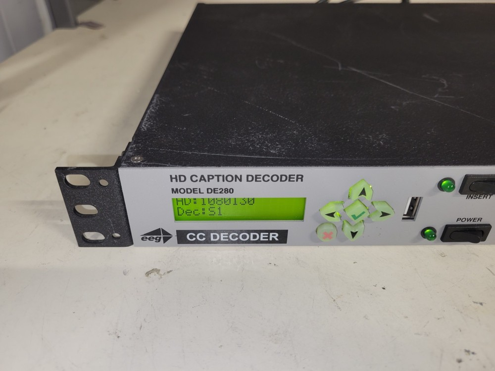 EEG DE280-3G HD Caption Decoder
