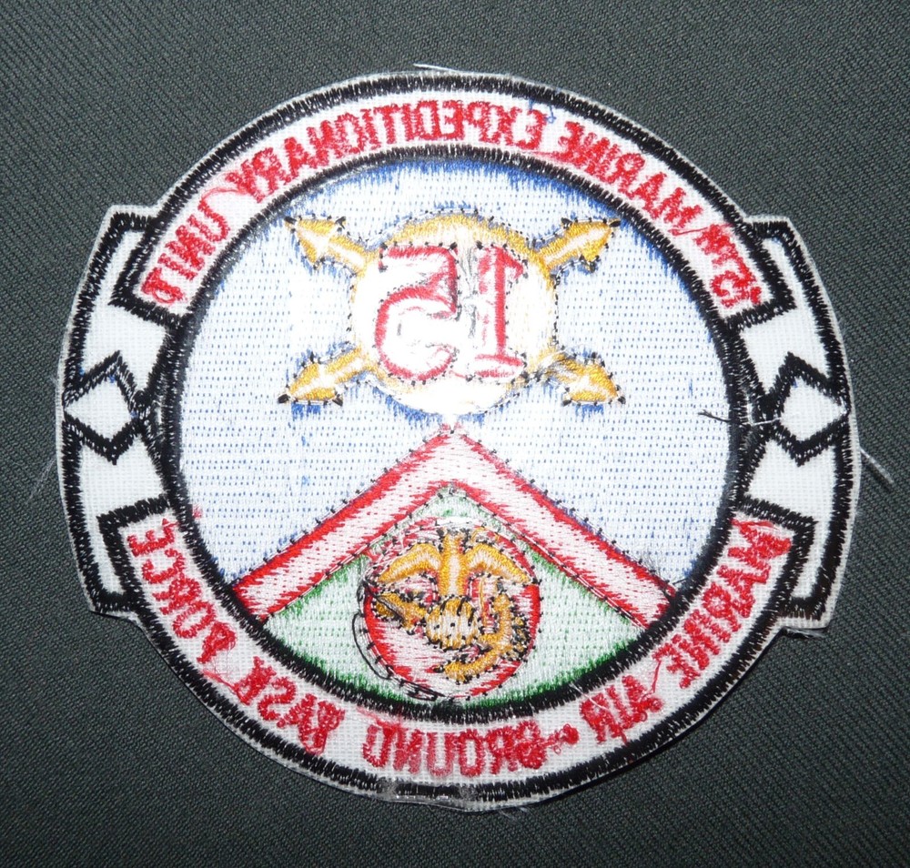 Original USMC 15th Marine Expeditionary Unit Air Ground Task Force Patch