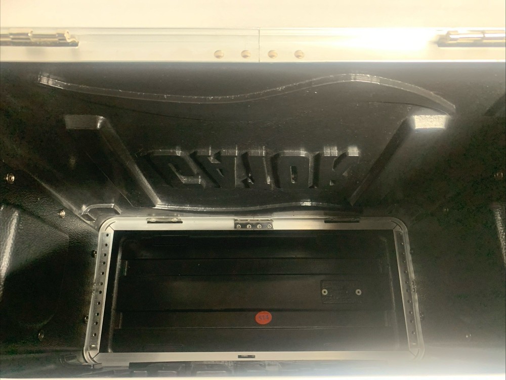 Gator Cases GR-6S Rack Hard Black Plastic Gear Case No Key