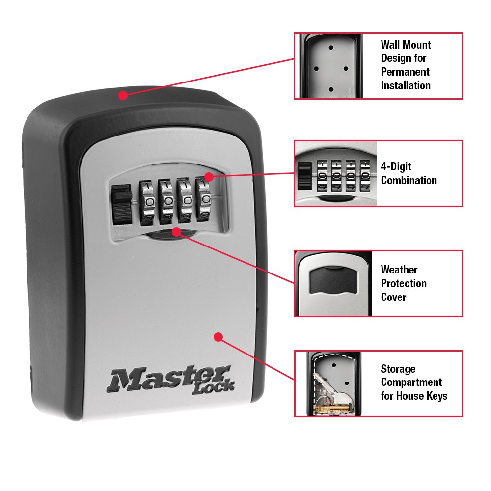 Master Lock Starter Sentry 5401D - Key Storage Case