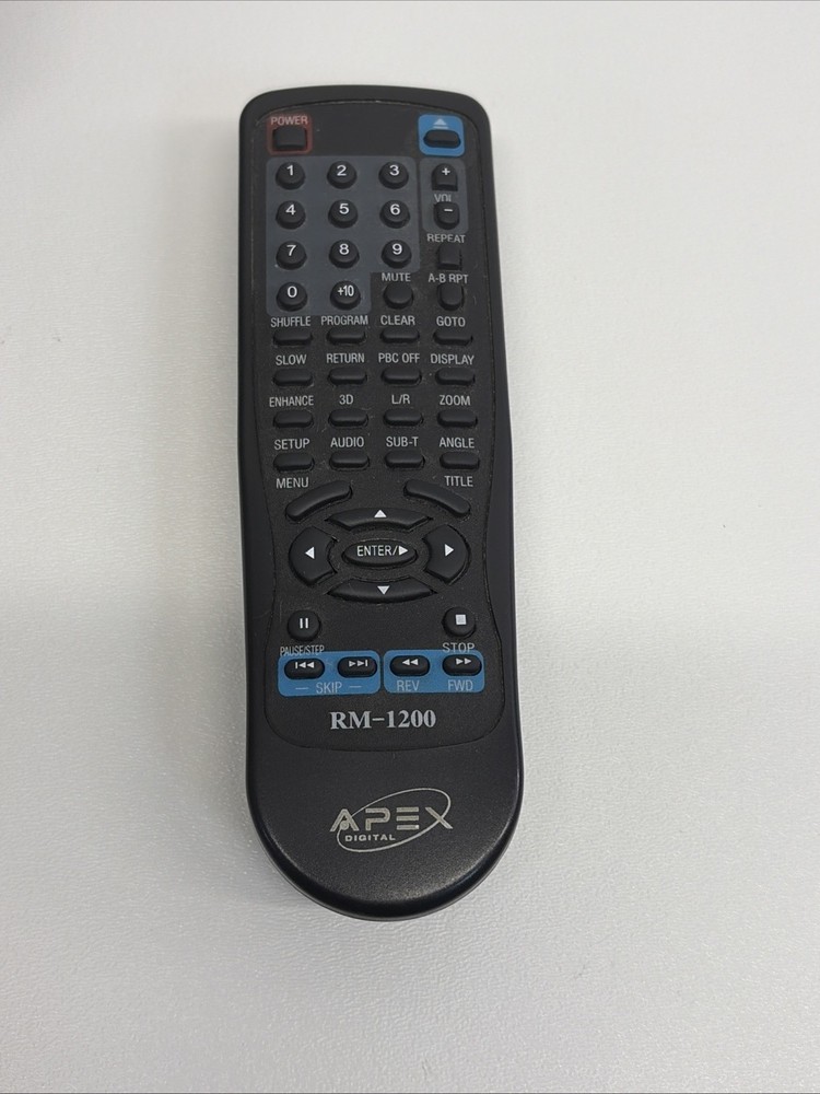Apex AD-1200 DVD CD MP3 Player w/ Remote Tested Working