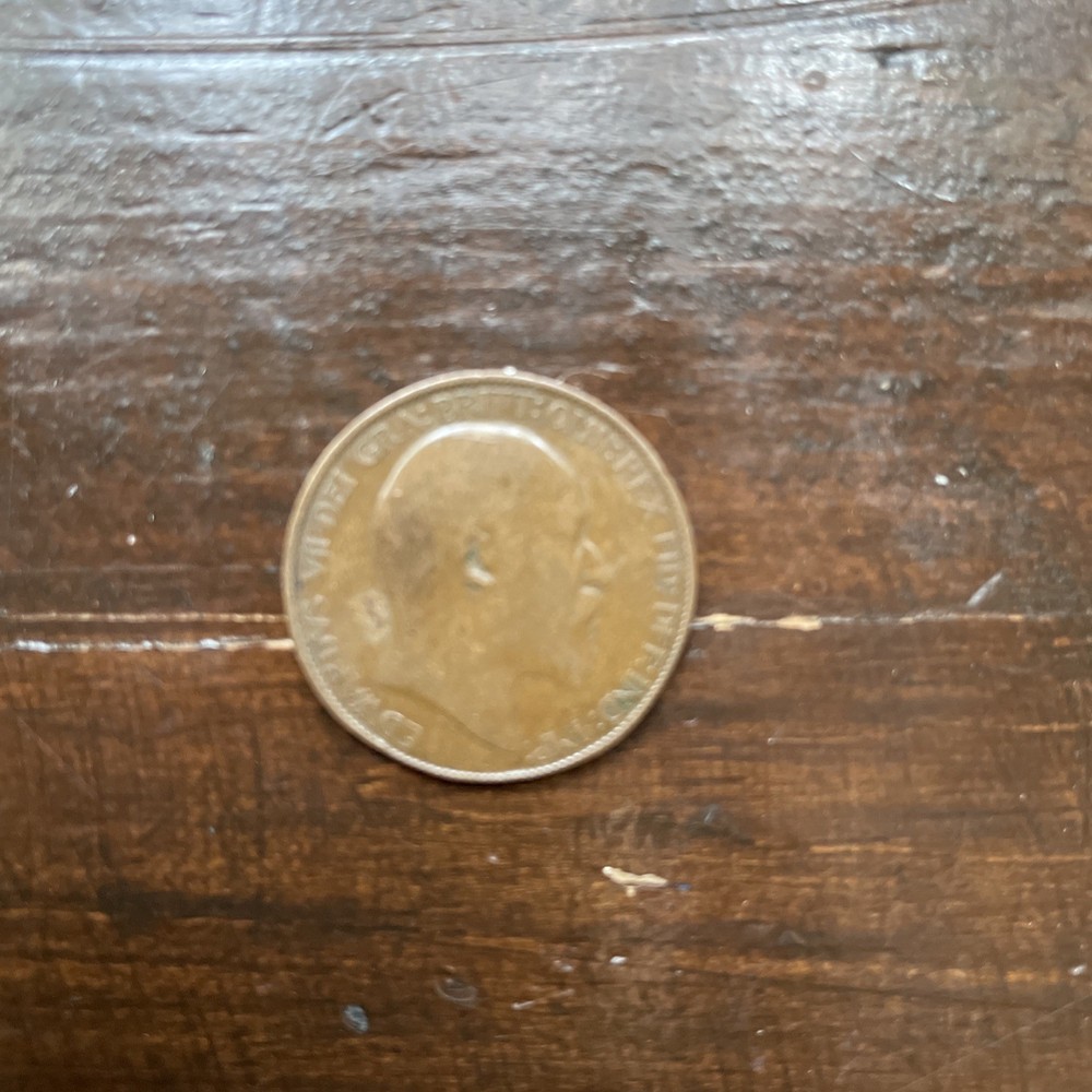 1907 Great Britain Half Penny Bronze
