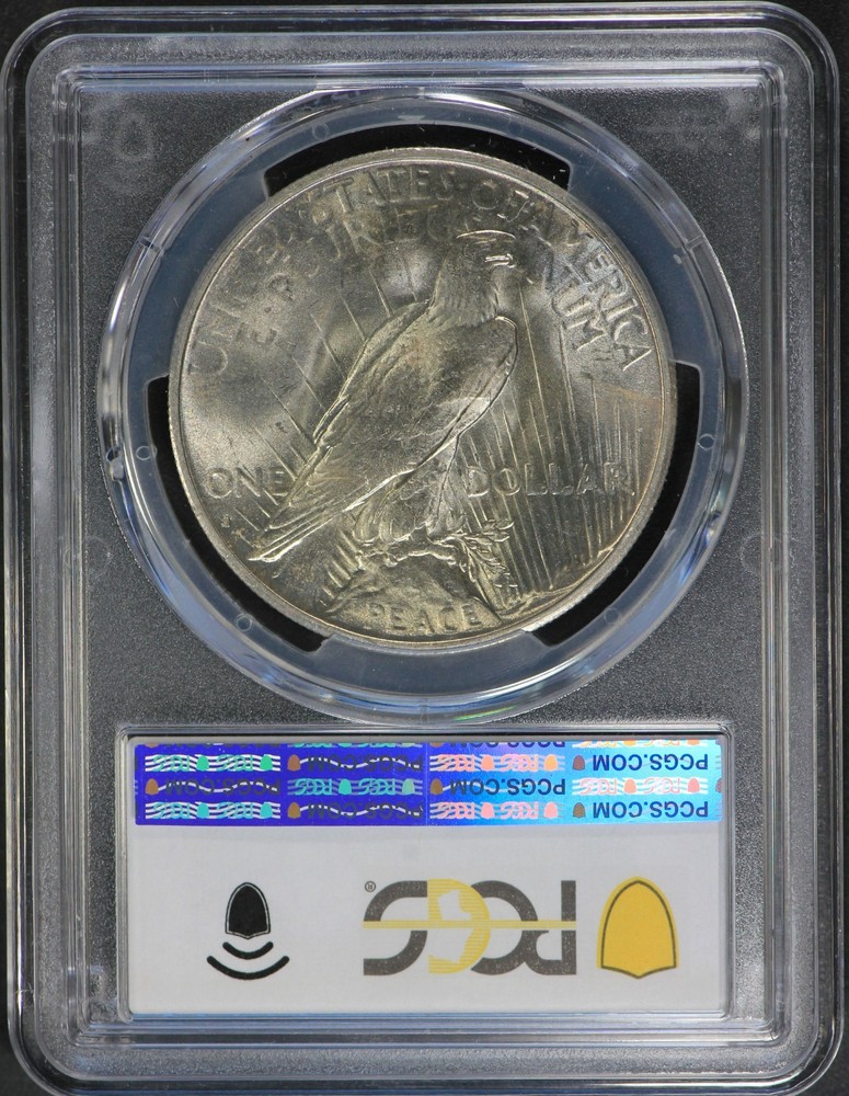 1935-S Peace Silver Dollar PCGS MS64 MS-64 - Blast White!