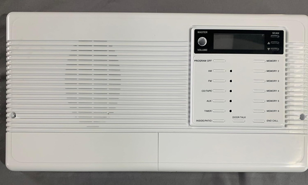 Replacement Faceplate for IMA-3303 & IM-3303 Nutone Intercom Bright White