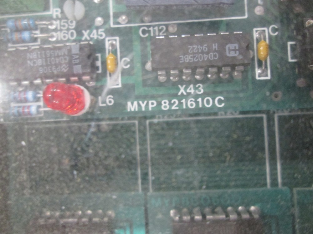 Semy Engineering Gas Interface PCB, MYP830400B with Case and Process Box, Used