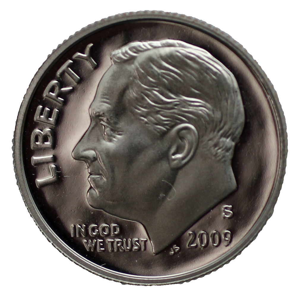2009-S Proof Roosevelt Dime