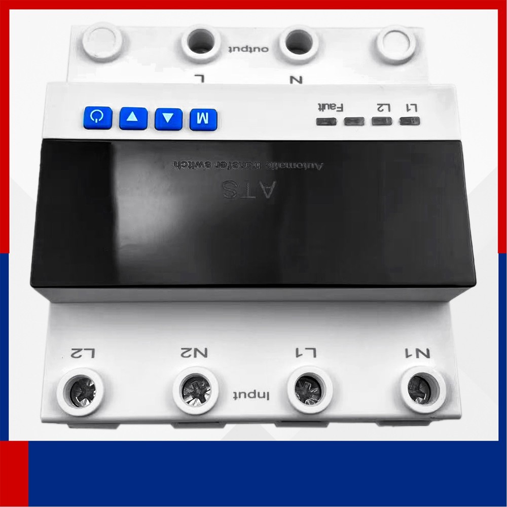 Automatic Transfer Switch Transfer Switch with 5-Digit LED Display 63A 110V