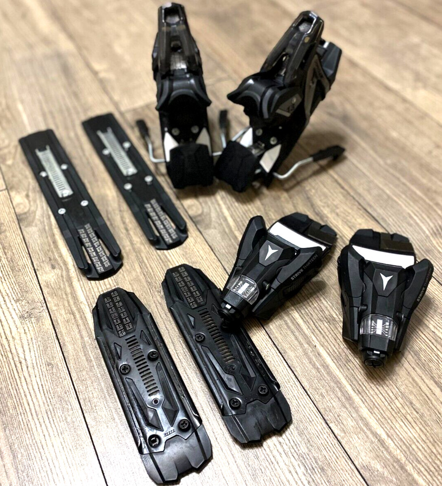 Atomic Strive 13 Demo Grip Walk Ski Bindings Black/Smoke 90mm