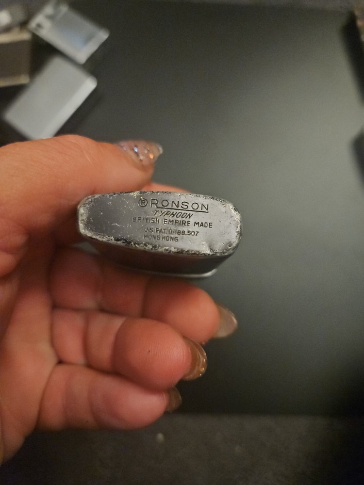 3 Vintage Ronson Lighters ( Not Tested)