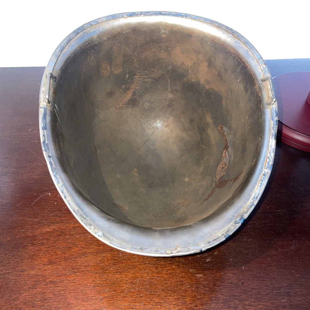 Front Seam Fixed Bale Ceremony/parade M1 Helmet Ww2
