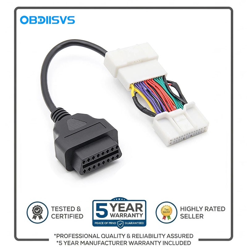 OBDIISVS OBD2 Adapter Harness for Tesla Model 3 Model Y Diagnostic Cable Plug