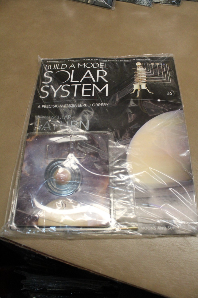 Build A Precision Mechanical Solar System by Eaglemoss Sealed Issues #26-30