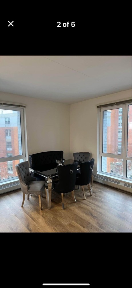Silver Dining room table (only table)