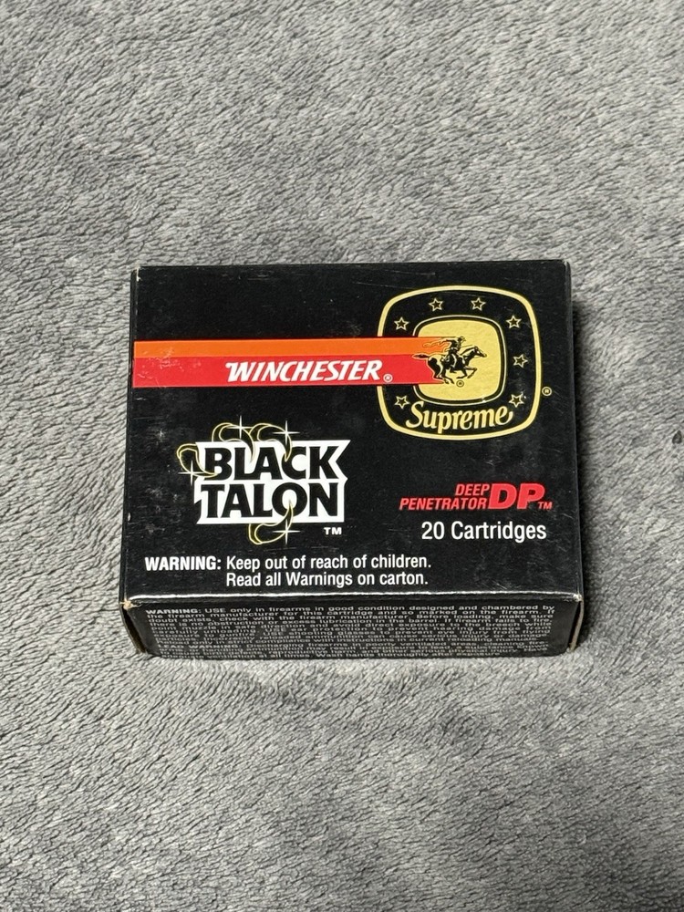 10mm Auto 200 GR SXT Black Talon Box EMPTY!!!