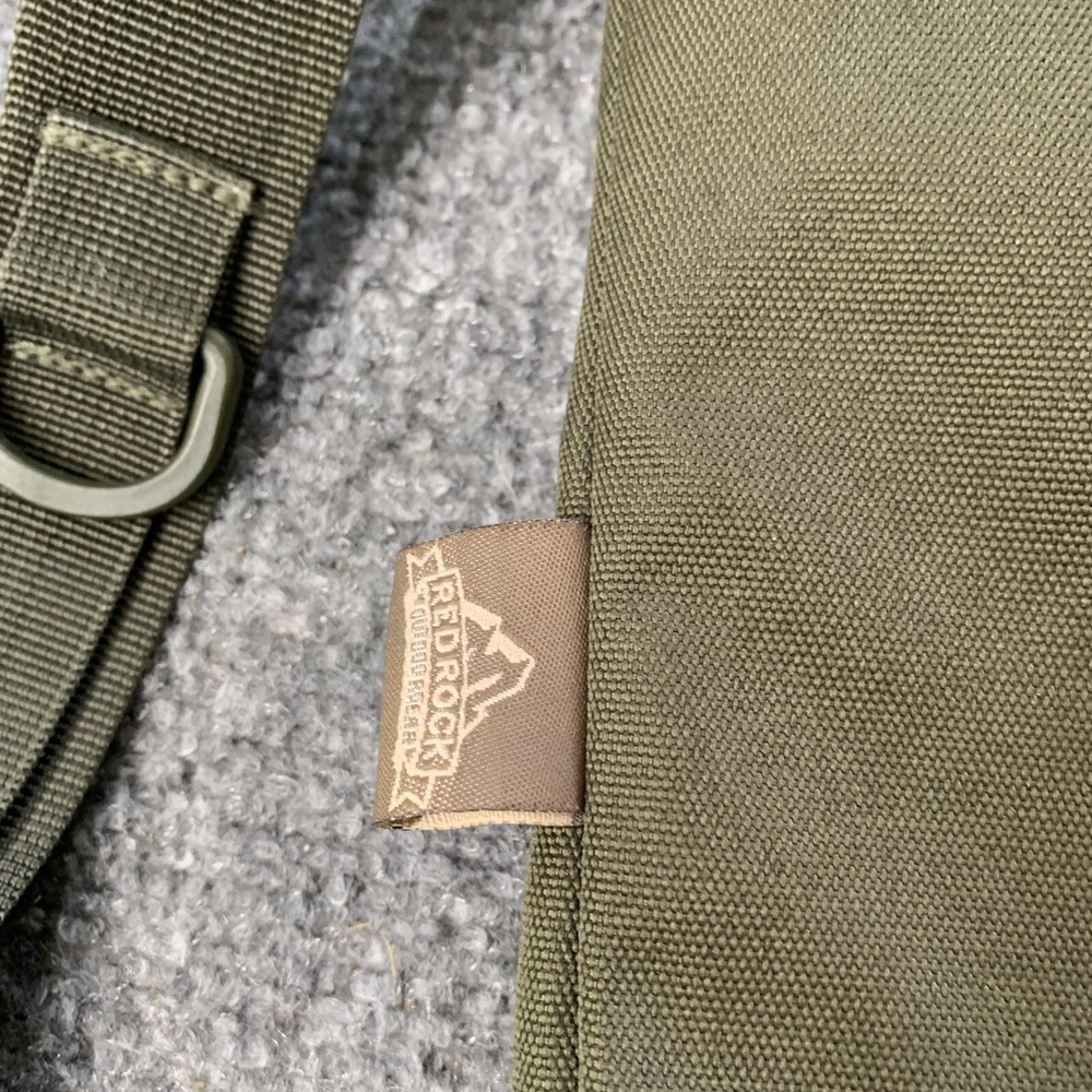 Red Rock Hydration System Carrier Army Green Camelback Two Pouches “NO BLADDER”