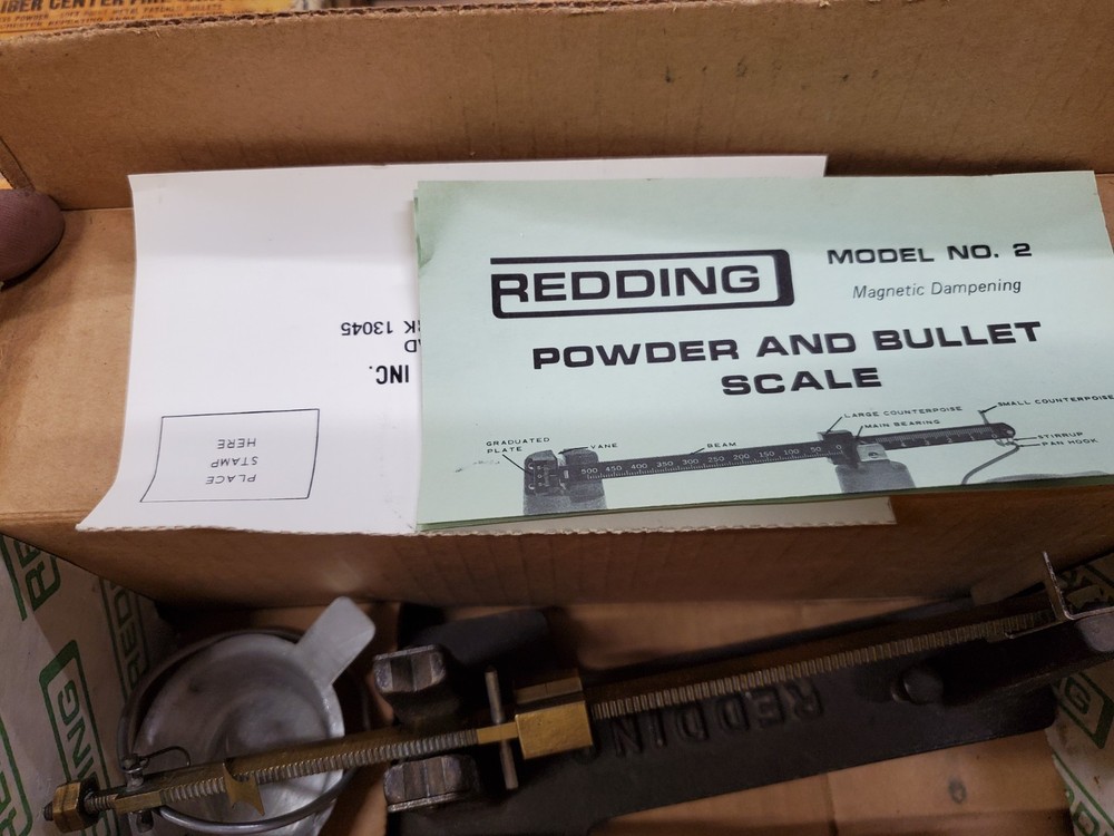 Redding Reloading Powder & Bullet Scale Model 2