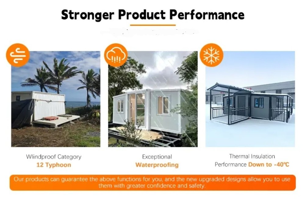 🏠Expandable Prefab Modular Foldable House 20-40ft🏡Tiny Home 🏢Office 🌍Villa