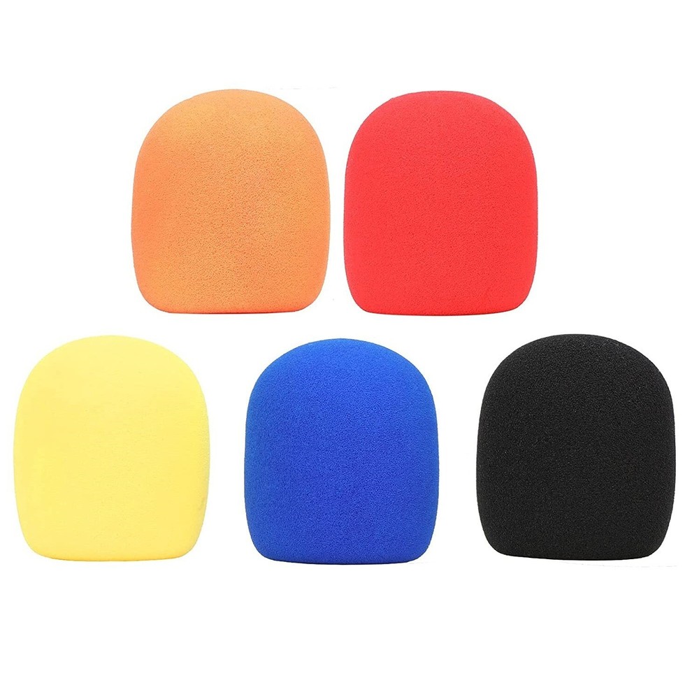 5 Pack High Density Microphone Windscreen Shure BLX24/PG58 Wireless Handheld Mic