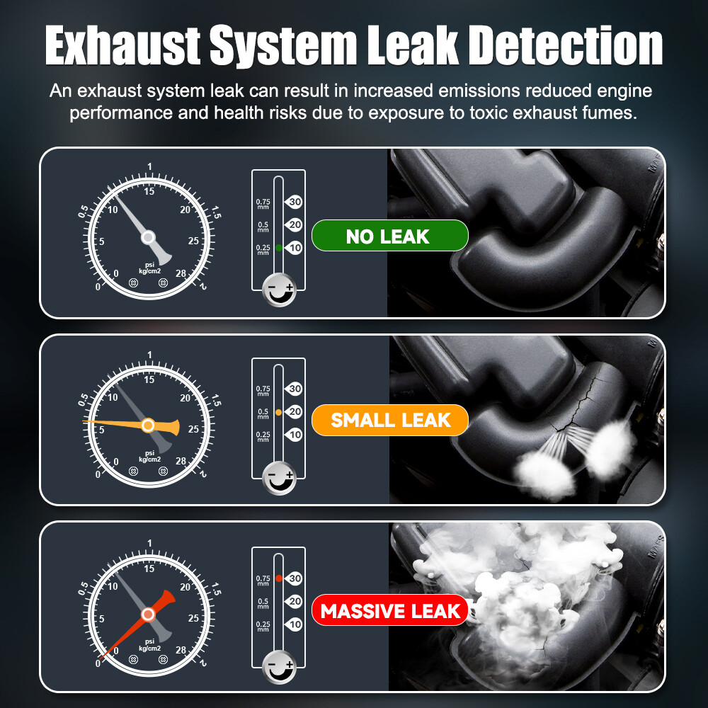 FOXWELL SD203 Vacuum System EVAP Smoke Machine Diagnostic Leak Detection Tester