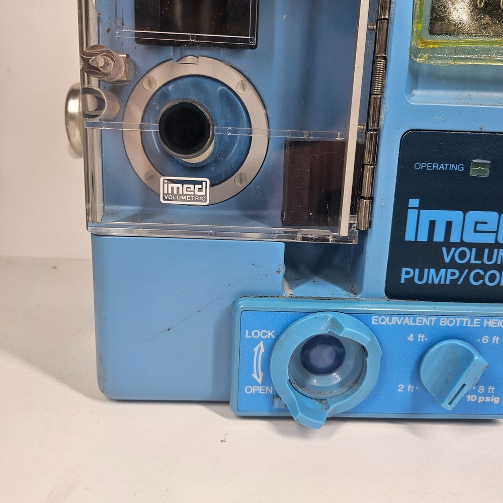 Imed 970 Volumetric Pump Controller Vintage UNTESTED AS-IS