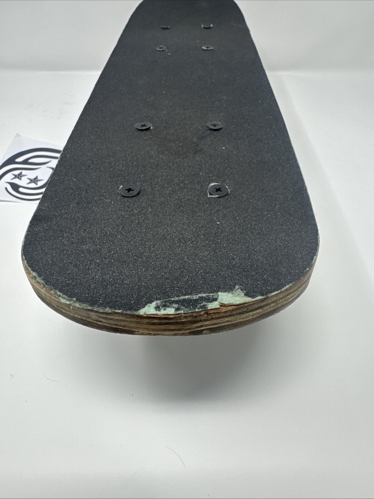 Mini Skateboard (17 in) Starter Size Complete Deck Board Skate White Wheels