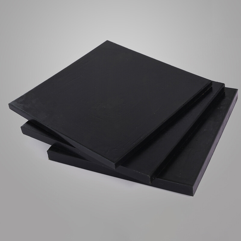 Black Polyurethane Flat Engineering Sheet Plate 2mm-25mm Thick, 300x300mm Size