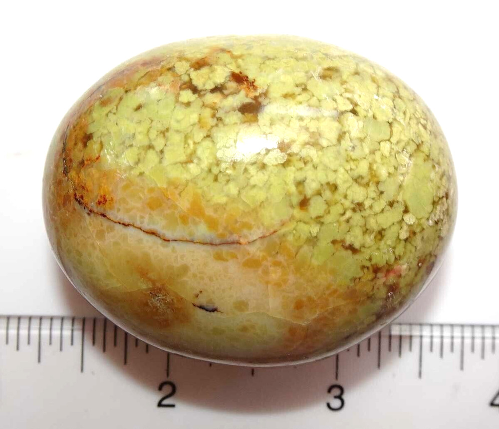 Multi-colored Opal Palmstone - Madagascar sc748c