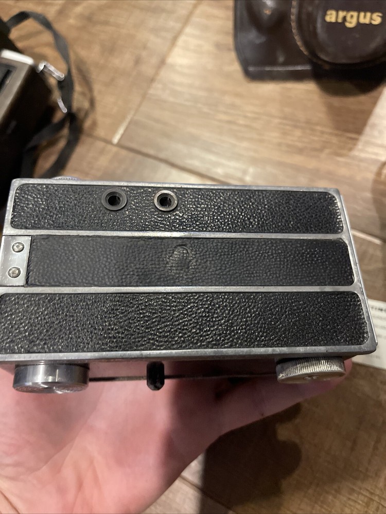 Vintage Argus Rangefinder Brick Camera with Case Estate Find Not Tested