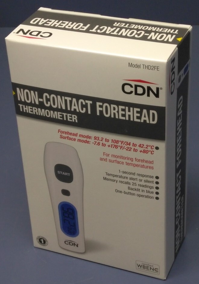 CDN Non-Contact Forehead Thermometer with 1 Second Response