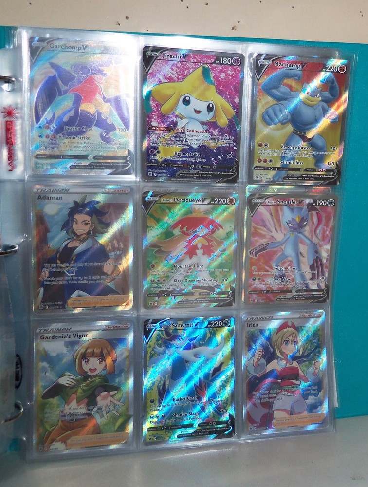 Pokemon TCG Astral Radiance Partial Master Set In Binder