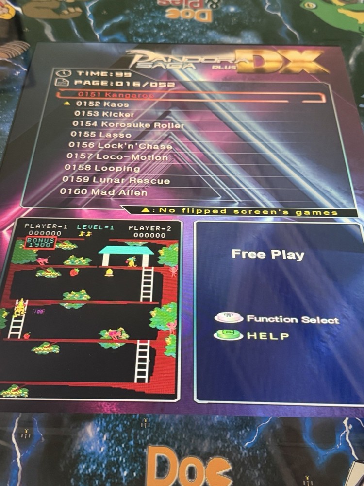 512 Classic Retro Games Cocktail Arcade