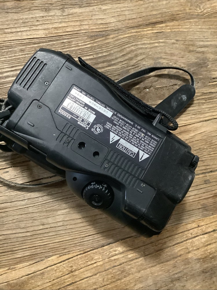 Canon ES500 Camcorder Untested Vintage