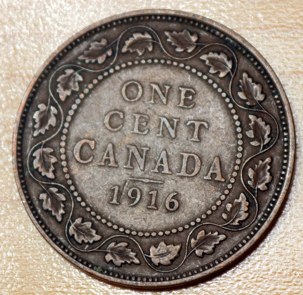 1916 Canada 1 Cent