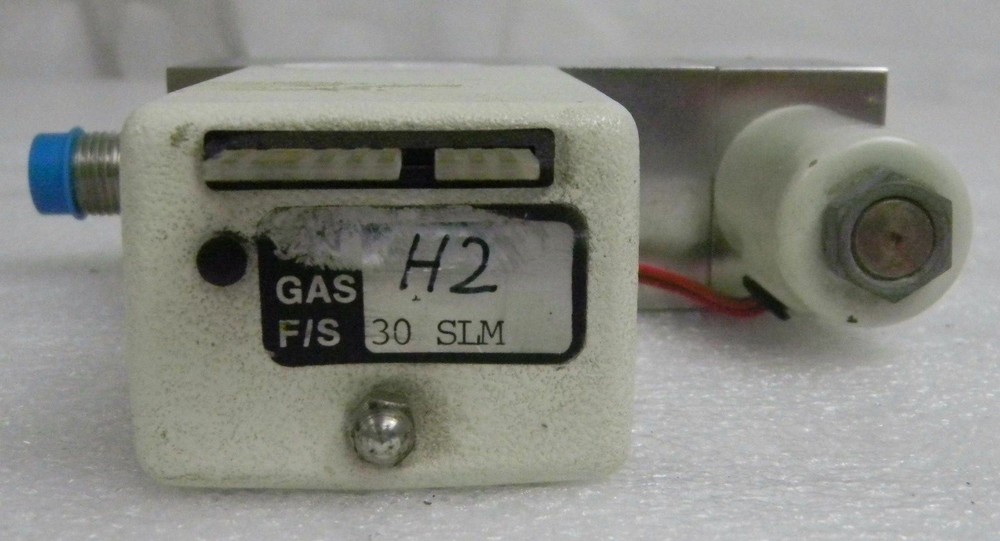Precision Flow Devices 402, MFC, Gas- H2, Range- 30 SLM, Used