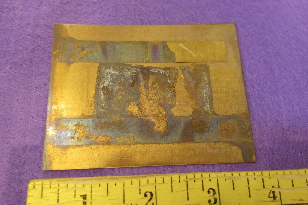 Mill Valley CA Copper Plate Plaque
