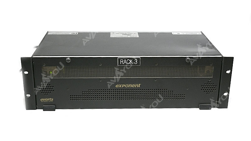 Evertz 500FR Exponent Compact Frame w/ 500FC-DA-HD VistaLink Controller