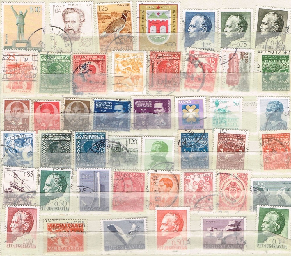 45 Assorted Mint Postage sTamps From Jugoslavia  (11-480)