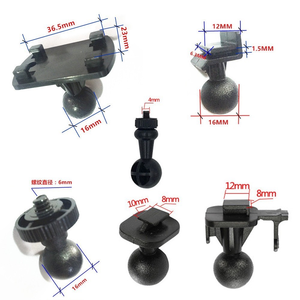 Vehicle Windshield Mount for Car For Dash Camera with Different Angle Rotation