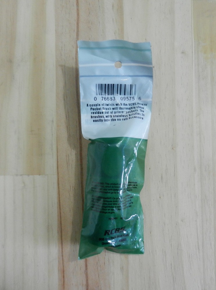RCBS Reloading; Primer Pocket Brush Combo; 09575