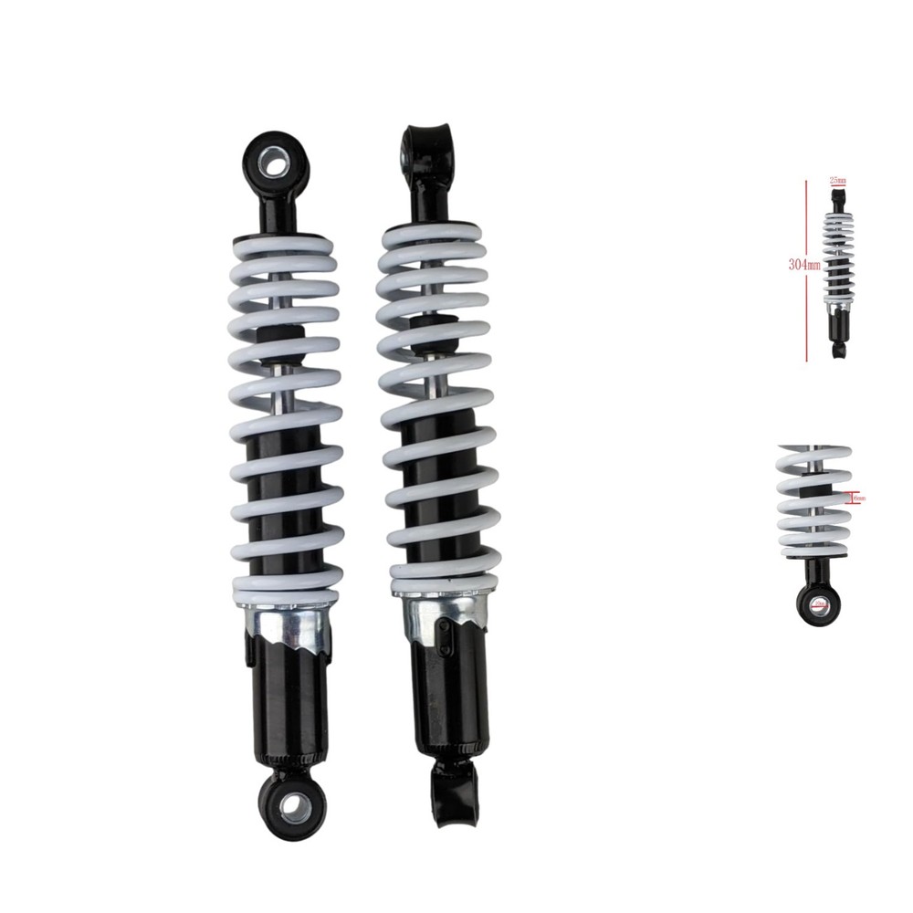 Lightweight Adjustable ATV Front Shock Set - Compatible with Coolster & More