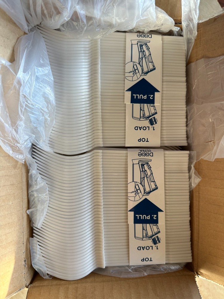 Dixie Ultra SmartStock Series-T Compostable Plastic Fork Refill Natural 960 Qty